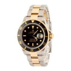 pre owned rolex submariner ref 16803 black dial