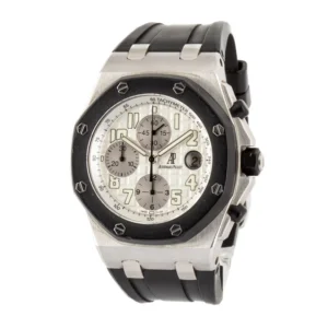 audemars piguet royal oak offshore chronograph silver dial