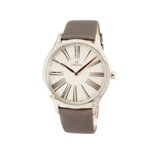 omega de ville tresor silver roman dial
