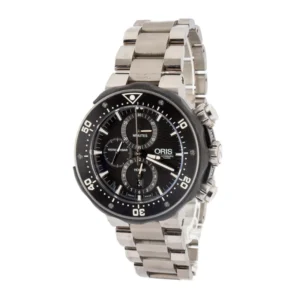 oris prodiver chronograph titanium