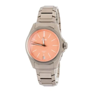 oris titanium propilot x pink dial
