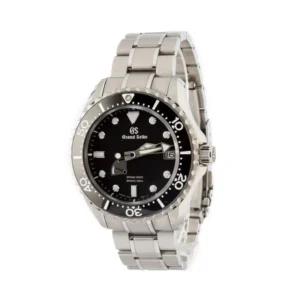 used grand seiko sport collection sbga461 black dial