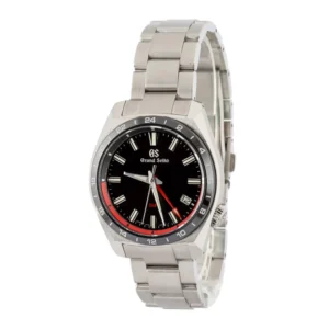 used grand seiko sport collection sbgn019 black dial