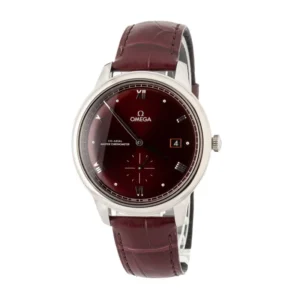 omega de ville prestige red dial