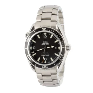 used omega seamaster steel planet ocean 2200.50.00 black dial