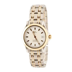 used omega seamaster steel & gold