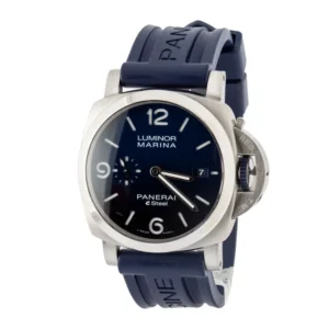 pre owned panerai luminor marina blu profondo pam01157 blue dial
