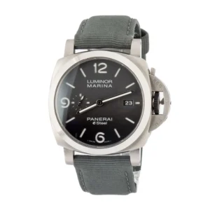 used panerai luminor marina grigio roccia pam01358 stainless steel