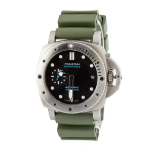 used panerai luminor submersible pam00973 black dial