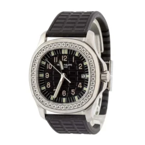 patek philippe aquanaut 5067a diamond bezel