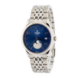 preowned tudor 1926 luna ref 91560 blue dial